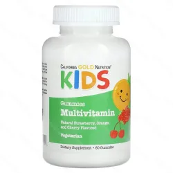 California Gold Nutrition Kid’s Multivitamin, детские мультивитамины, 60 мармеладок
