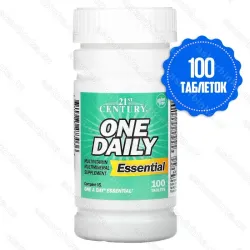 21st Century One Daily Essential, мультивитамины, 100 таблеток