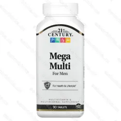 21st Century Mega Multi for Men, мультивитамины и минералы для мужчин, 90 таблеток