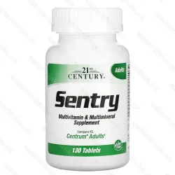 21st Century Sentry Adults, мультивитамины и минералы для взрослых, 130 таблеток