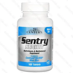 21st Century Sentry Senior Men’s 50+, витамины и минералы для мужчин старше 50 лет, 100 таблеток