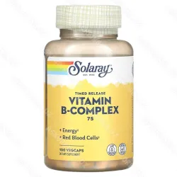 B-Complex 75, витамины группы B, 100 капсул