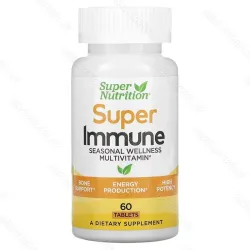 Super Immune, мультивитамины для повышения иммунитета, 60 таблеток