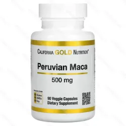Перуанская мака, 500 мг, 90 вегетарианских капсул
