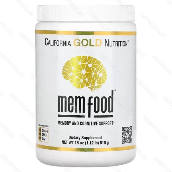 MEM Food, для поддержки памяти и когнитивных функций, 510 г
