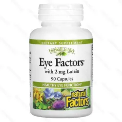 Eye Factors с содержанием 2 мг лютеина, 90 капсул