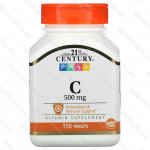 Vitamin C, 21st Century, витамин С, 500 мг, 110 таблеток