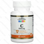 Витамин C, 1000 мг, 60 таблеток