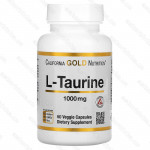L-таурин, AjiPure, 1000 мг, 60 растительных капсул