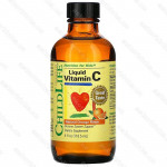 ChildLife, Essentials, витамин C в жидкой форме, натуральный апельсиновый вкус, 118.5 мл