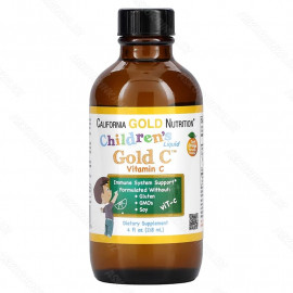 Витамин Gold C в жидкой форме для детей, со вкусом терпкого апельсина, 118 мл 