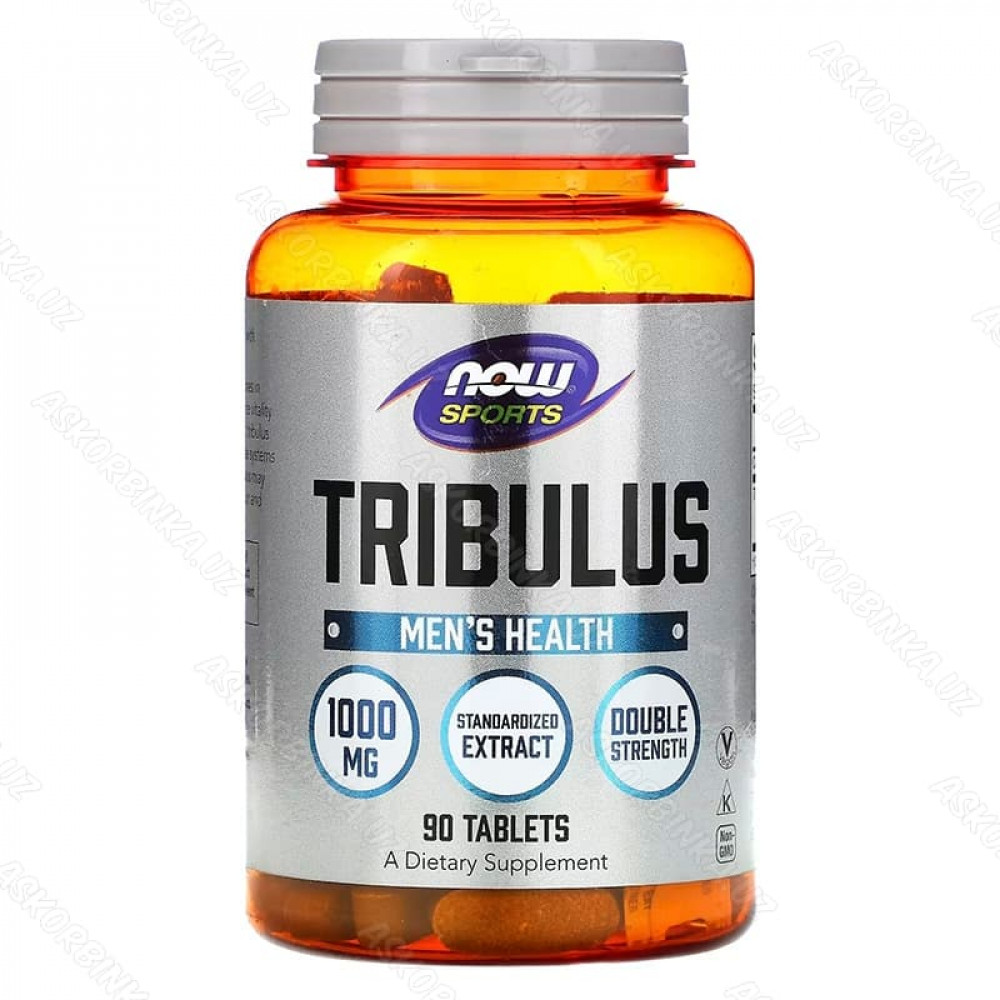 Tribulus, якорцы, 1000 мг, 90 таблеток
