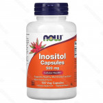 Инозитол в капсулах, 500 мг, Now Foods, 100 капсул