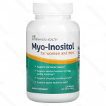 Myo-inositol, 2000 мг, мио-инозитол для женщин и мужчин, 120 капсул