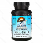 Arctic Pure, омега-3 и рыбий жир, повышенная эффективность, 850 мг