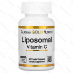 Liposomal, липосомальный витамин C, 250 мг, 60 растительных капсул