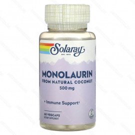 Монолаурин, 500 мг, 60 вегетарианских капсул