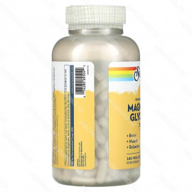 Магнезиум глицинат с высокой усвояемостью, 350 мг, 240 вегетарианских капсул