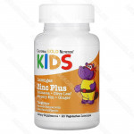 Kids Zinc Plus, пастилки с цинком для детей, натуральный мандариновый вкус, 90 пастилок