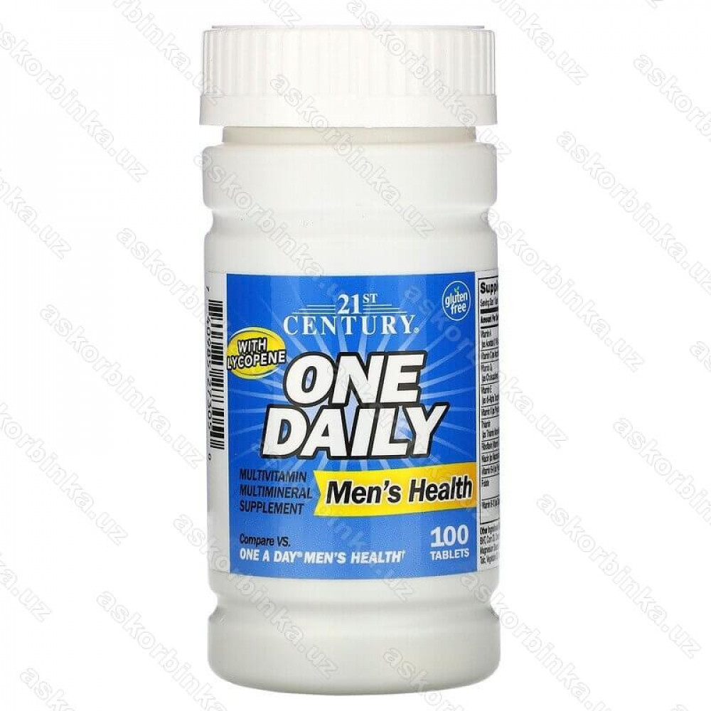 One Daily Mens Health, мультивитамины для мужского здоровья, 100 таблеток