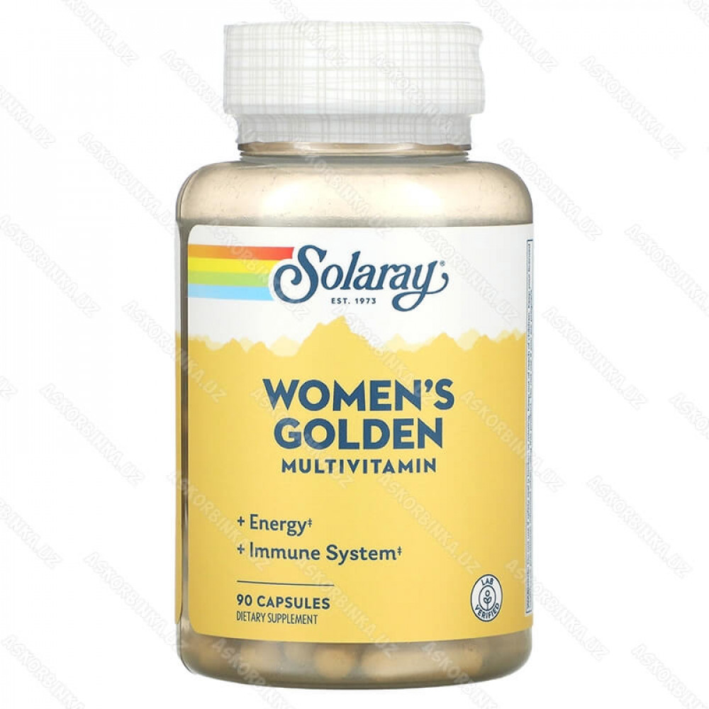Womens Golden мультивитамин для женщин, 90 капсул