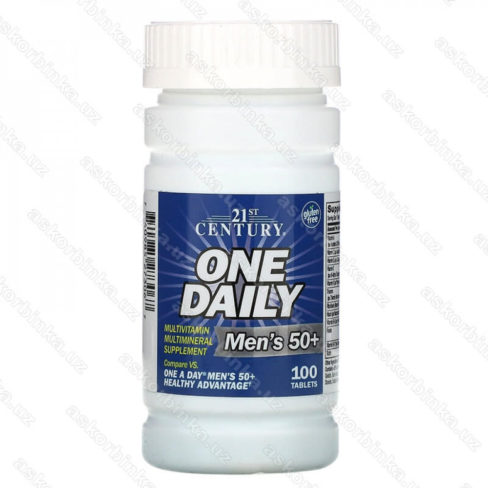 One Daily Mens 50+ мультивитамины и минералы для мужчин старше 50 лет