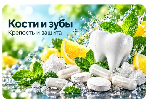 Витамины для костей и зубов